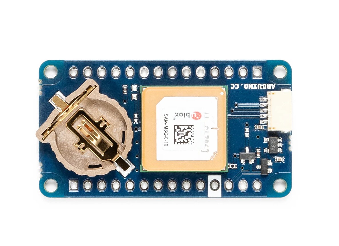 ASX00017,Arduino MKR GPS Shield - u-blox SAM-M8Q, GNSS, QZSS, Galileo, Glonass