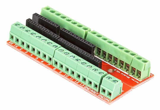 Arduino uNO Screw Shield V2, Terminal Block Interface, Easy Wiring for Arduino