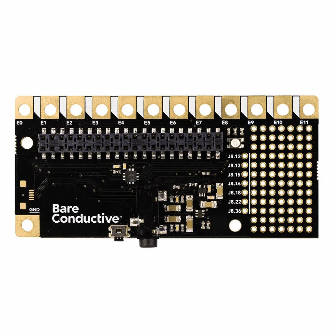 Bare Conductive Raspberry Pi Touch HAT
