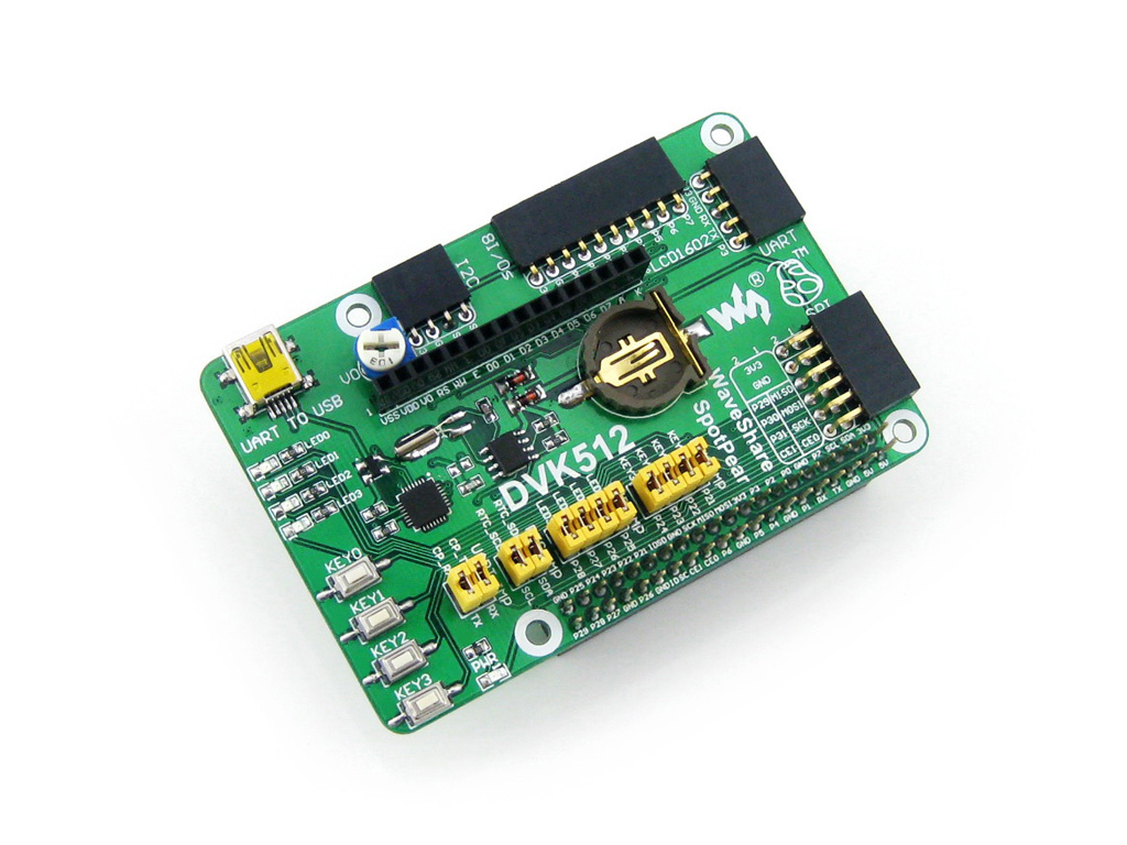 DVK512,Raspberry Pi Model B+ Expansion,Evaluation Board