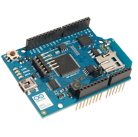 A000089 ,Arduino WiFi Shield with Antenna Connector - 802.11 b/g Connectivity