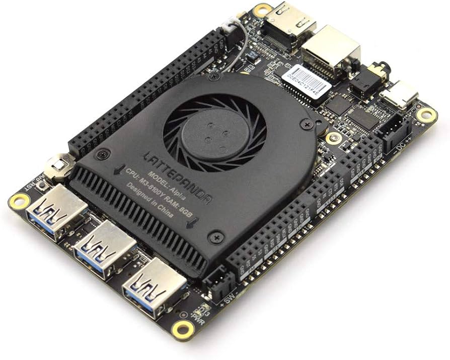LattePanda 2 Alpha 864s - A Pocket-sized Powerful Windows/Linux Single Board Computer (8GB RAM/64GB eMMC)