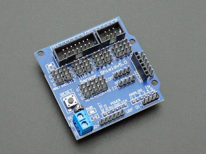 Sensor Shield V5, Expansion Board for Arduino and Electronics Projects