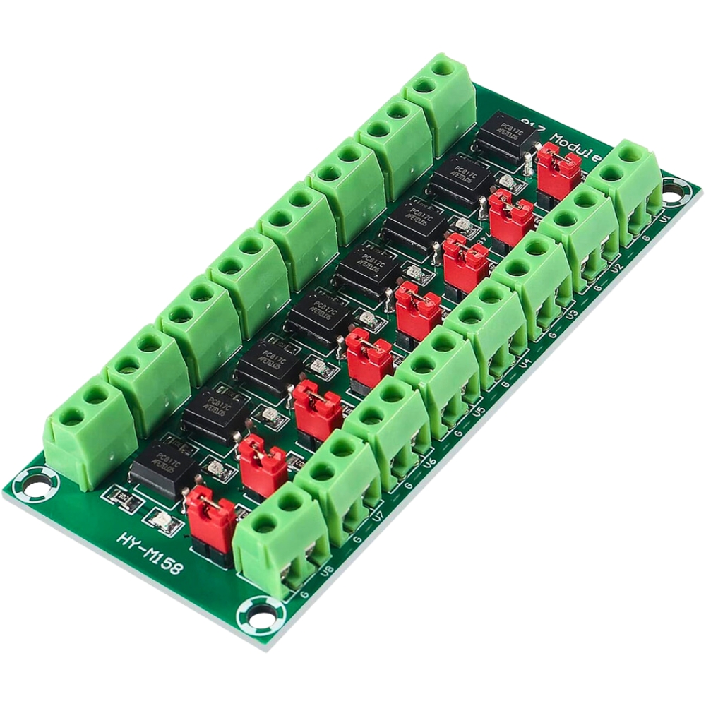 PC817,Relay Module Board with Optocoupler Isolation,5V,8-Channel