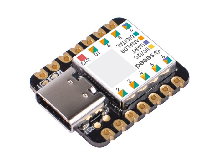 XIAO SAMD21, Microcontroller Development Board, ARM Cortex-M0+, USB-C, Ultra-Compact