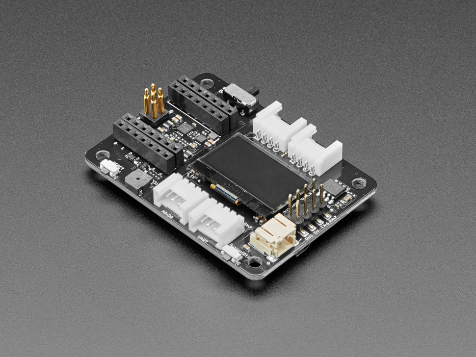 ADA5033 Seeeduino XIAO Expansion Board Compatible with Adafruit QT Py OLED Display Grove Ports RTC microSD