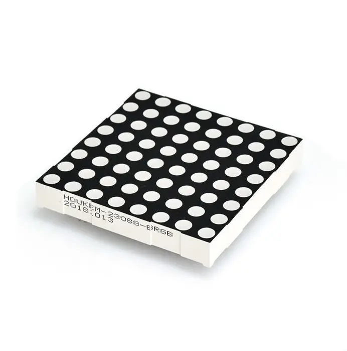 60 x 60 mm RGB LED Matrix Display - High Brightness Multicolor Module for Arduino and Electronics Projects