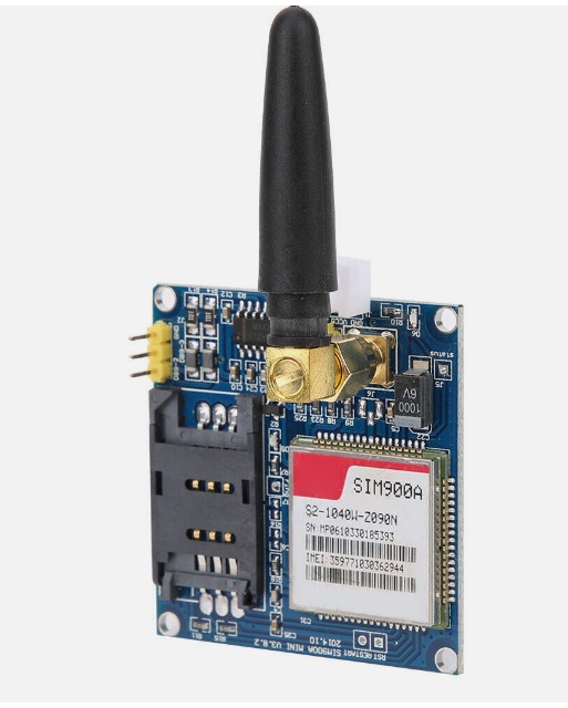 SIM900A , GSM GPRS Wireless Extension Module with Antenna and SIM Card Slot