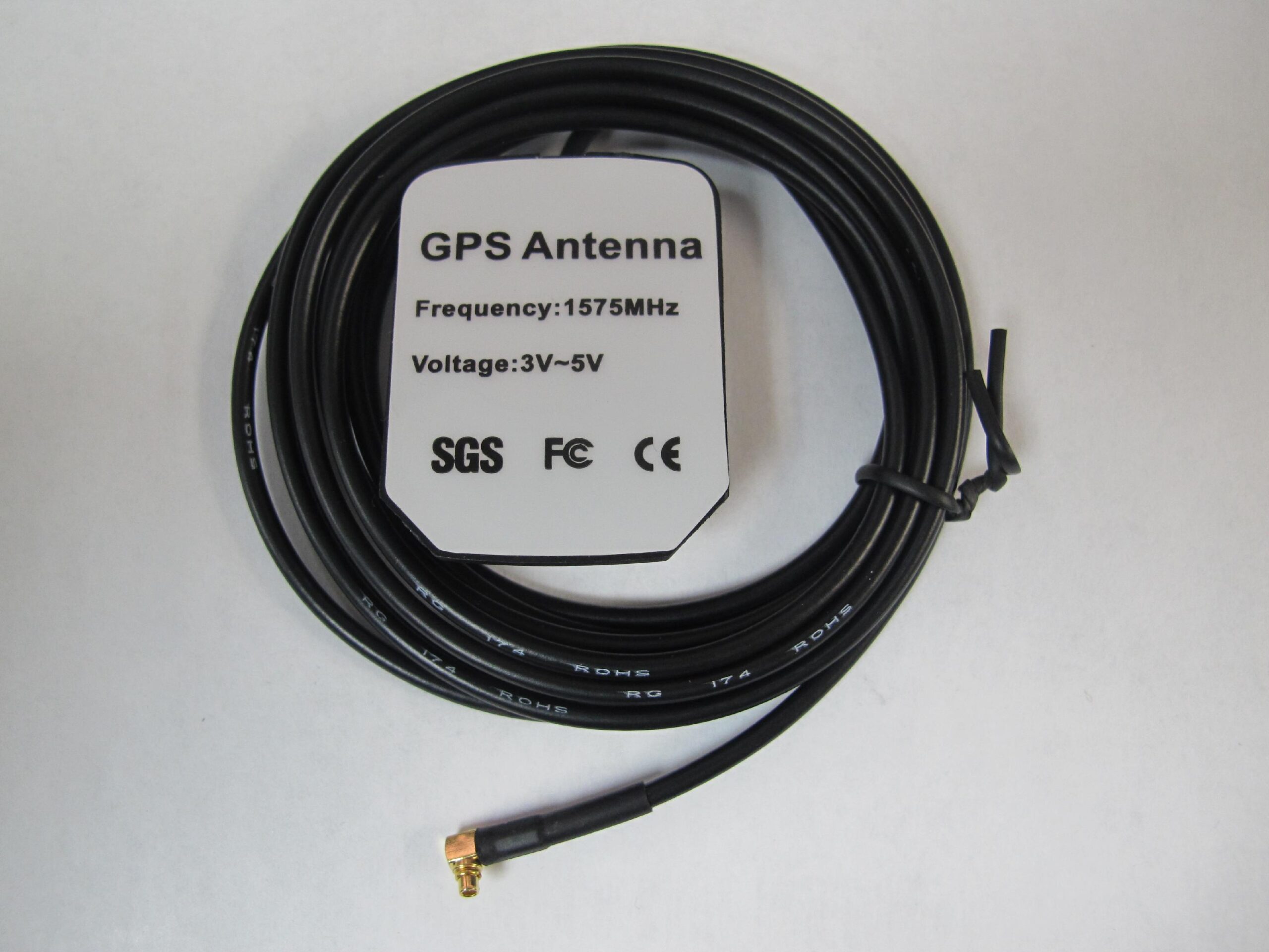 GPS Antenna, Frequency External Active Antenna -1575 MHz, 3V-5V