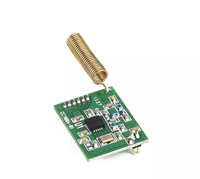 CC1100A-01, Low-Power Sub-1 GHz RF Transceiver Module, 315/433 MHz, SPI Communication