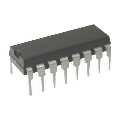D17103CX, 4-Bit Microcontroller, DIP