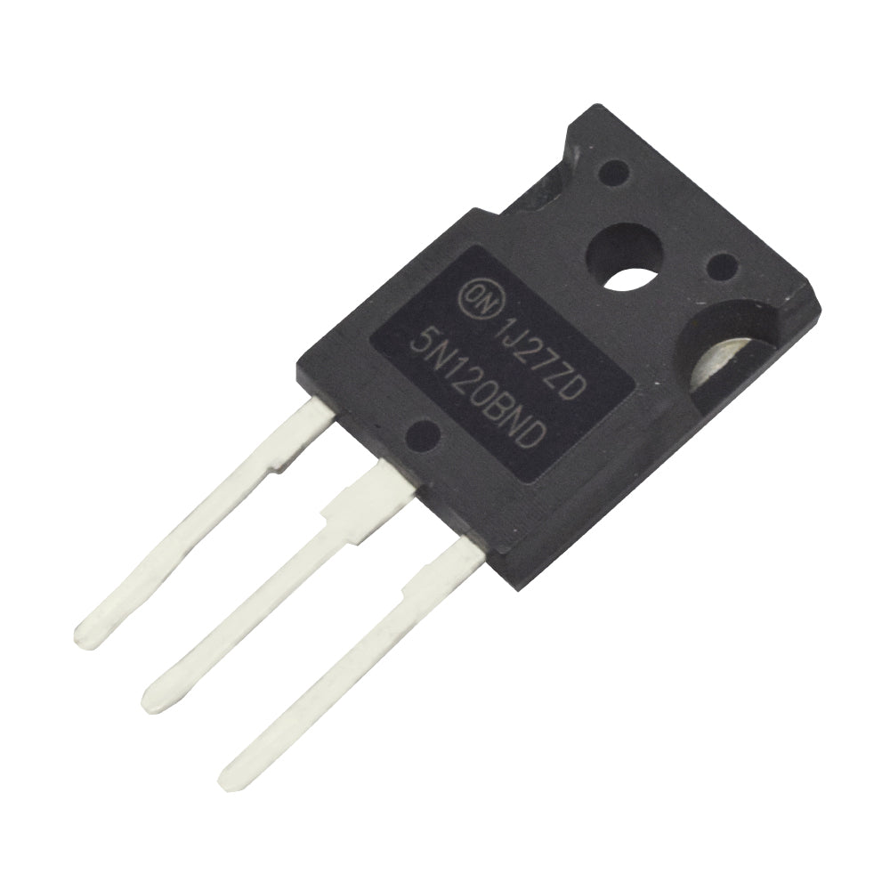 5N120BND, N-Channel Non-Punch Through (NPT) IGBT with Anti-Parallel Hyperfast Diode, TO-247 