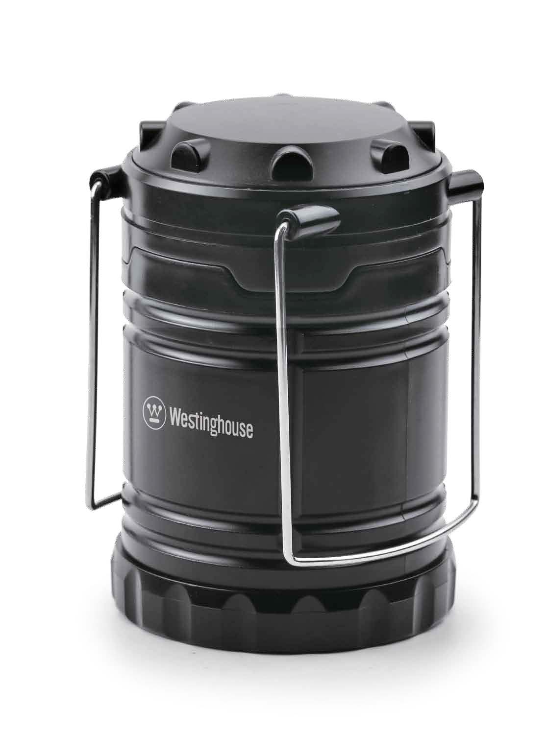 Westinghouse WF86 LED Dual Lantern – Bright White Light & Flame Effect Torch, Ideal for Camping & Outdoor Activities