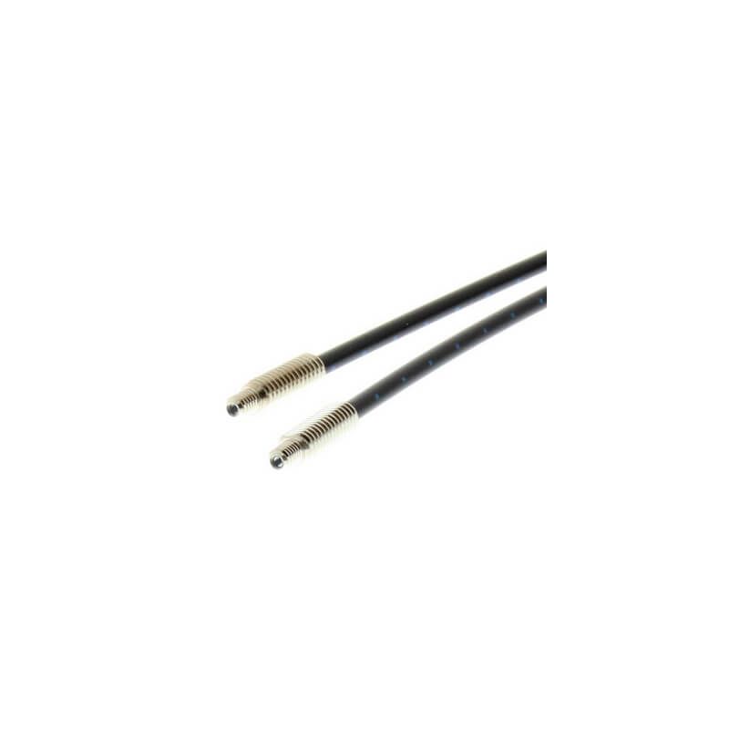 E32-TC200 ,Photoelectric Switch Fiber Unit – Through-Beam, M4 Threaded, 2m Cable, IP67