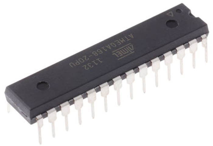 ATMEGA168-20PU Microcontroller, 8-bit AVR with 20MHz Max Speed, Comprehensive I/O Ports, Ideal for Advanced DIY Projects and Professional Applications