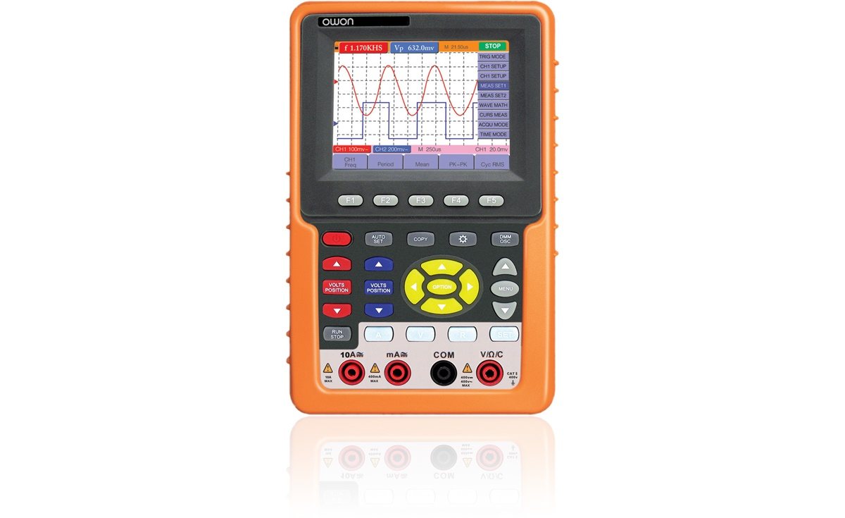 OWON HDS1022M-N Handheld Oscilloscope 20MHz 100MS/s