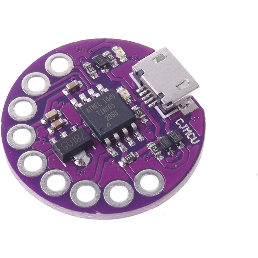 LILYPAD MODULE (ATTINY85), Wearable Microcontroller Board for DIY Electronic Projects