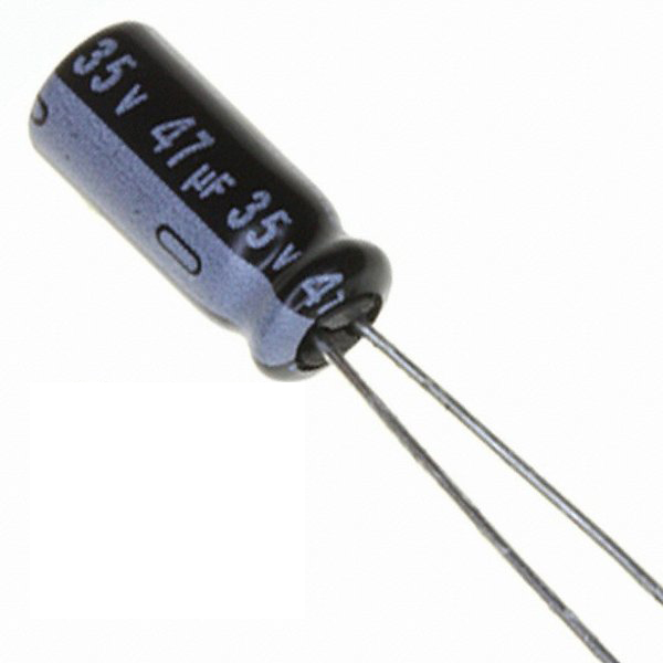 47uF 35V Electrolytic Capacitor - Radial Leaded