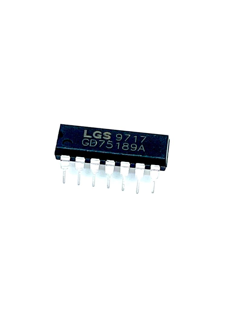 GD75189A, Quadruple Line Receiver, Input Resistance 3 to 7, Operating Voltage 5V