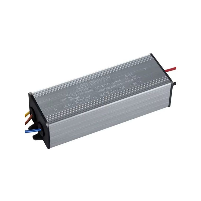 DC-50W-S LED Driver Power Supply, 50W Constant Current, AC105-260V Input to DC25-40V 1500mA Output