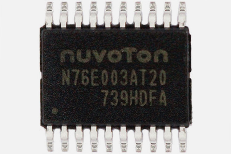 N76E003AT20, 8-Bit Microcontroller, TSSOP-20