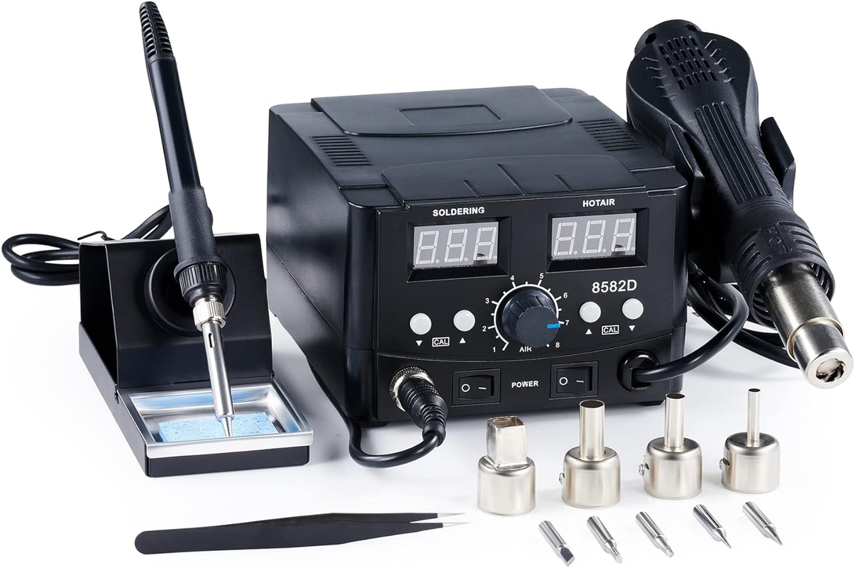 8582D,Soldering and Hot Air Rework Station