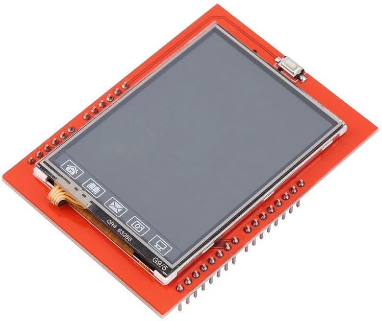 2.4 Inch TFT LCD Display Module for Arduino UNO, 240x320 Resolution, Touch Screen, SPI Interface