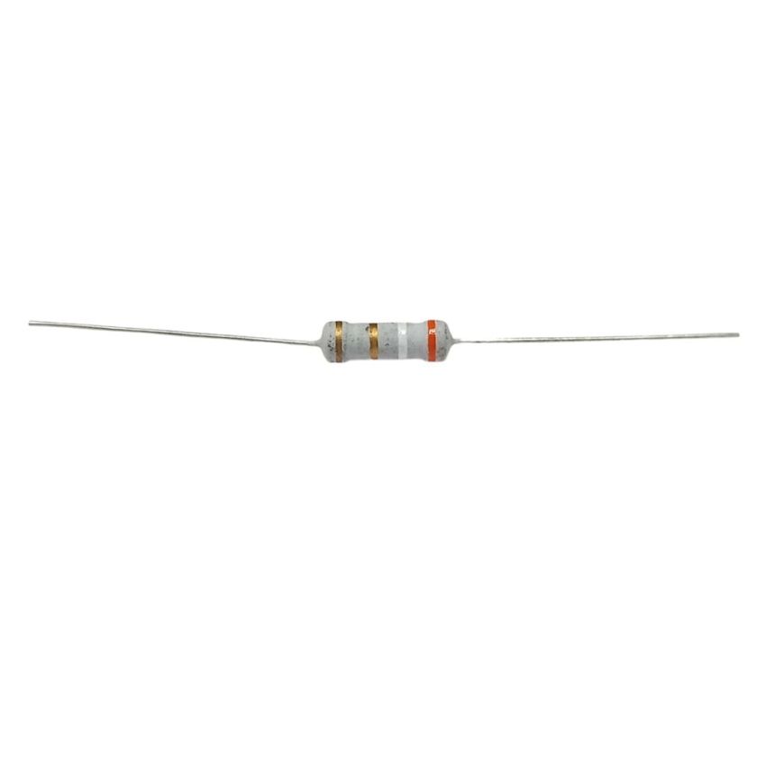 Wirewound Resistor,Through-Hole,3.9Ohm,1W