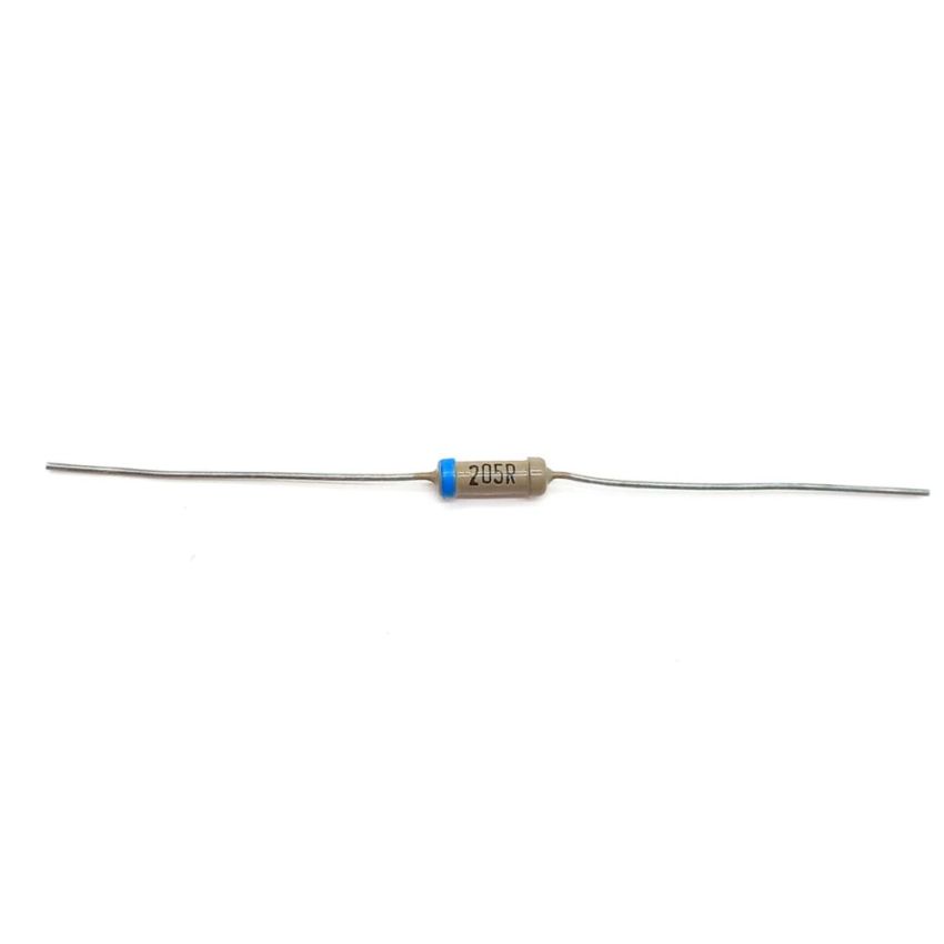 Wirewound Resistor,205Ohm,1.5W,Through Hole