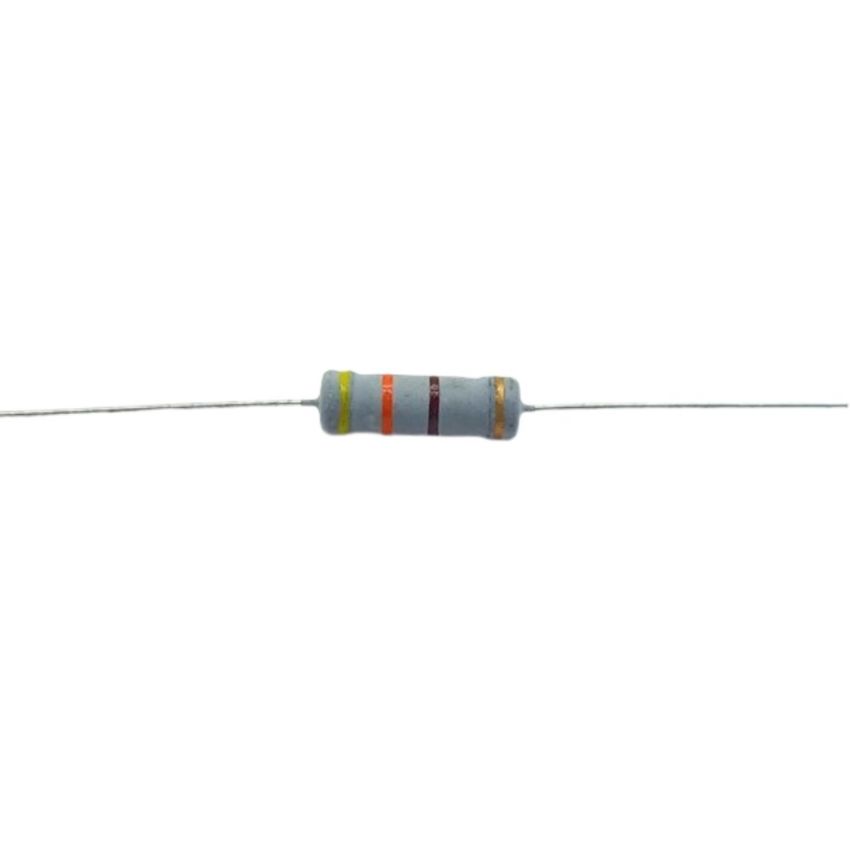Wirewound Resistor, ±5%,430Ohm, 2W,Through Hole