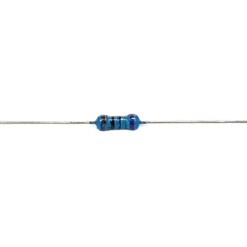 750 Ohm Wirewound Resistor, 1.4W Power Rating, Through-Hole Mounting