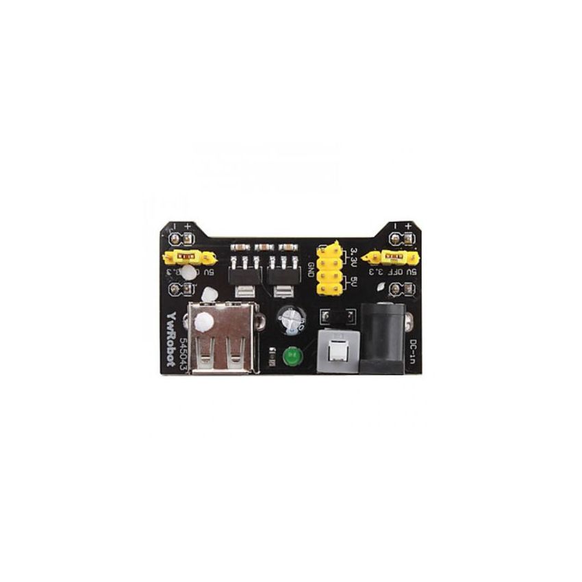 HW MB102 Breadboard Power Supply Module - Reliable 3.3V/5V Power for Arduino, Raspberry Pi, and DIY Projects