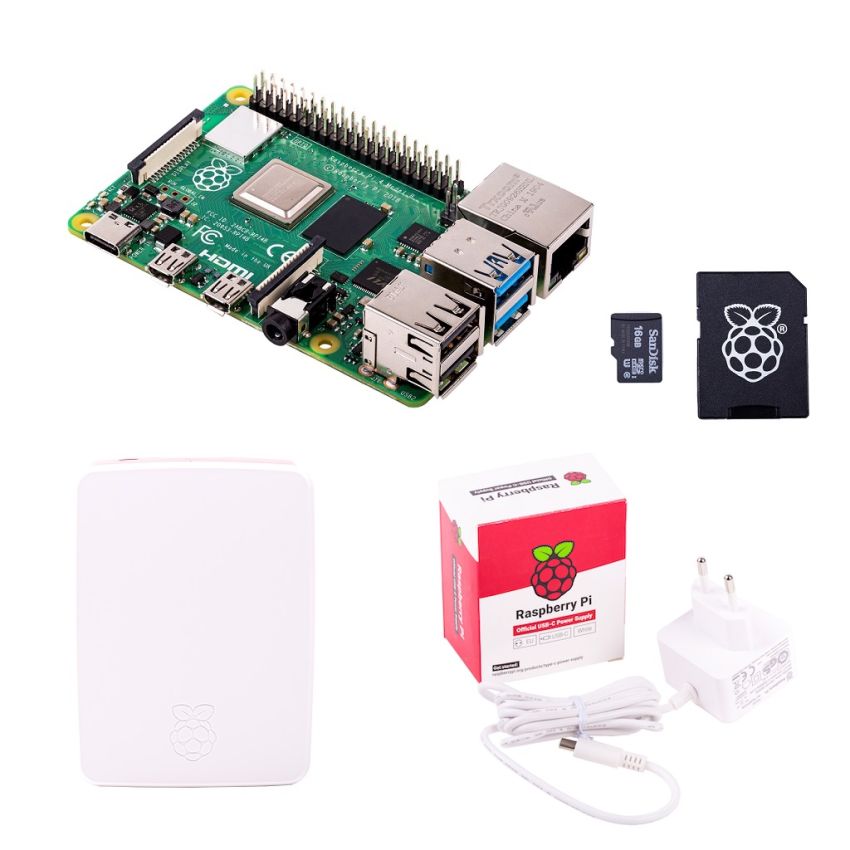 Raspberry Pi 4 Model B 4GB Complete Starter Kit