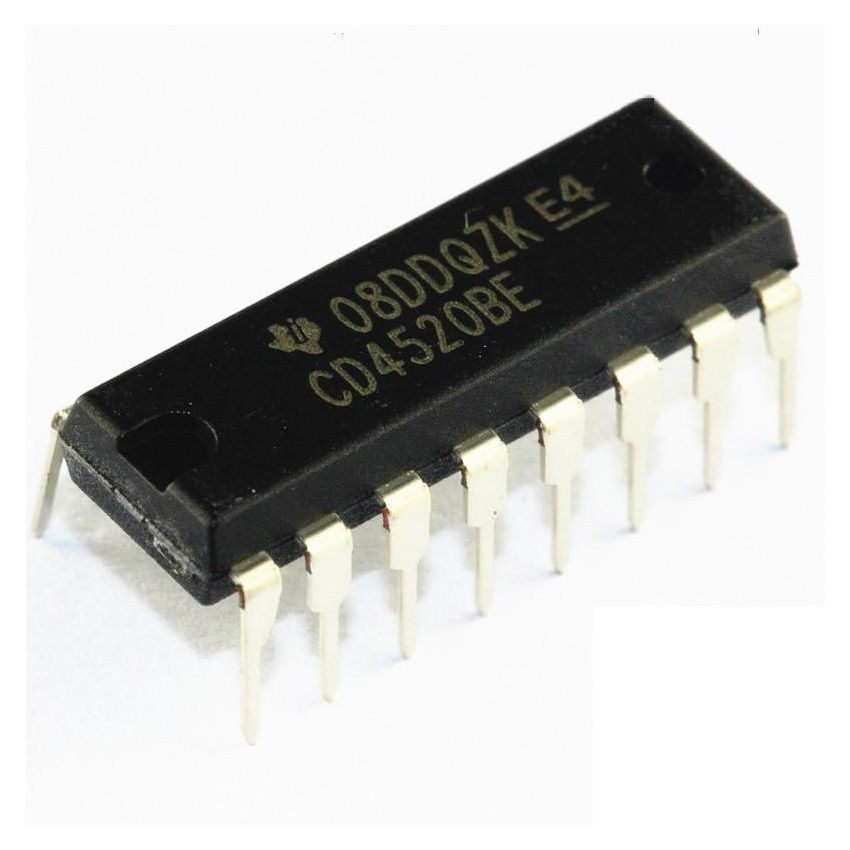 CD4520BE, Dual Up Counter, DIP-16