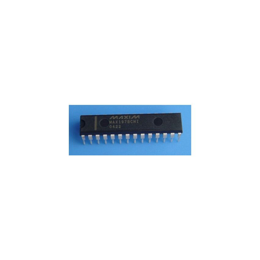 MAX197BCNI, Multi-Range 12-Bit Data Acquisition System, 28-DIP