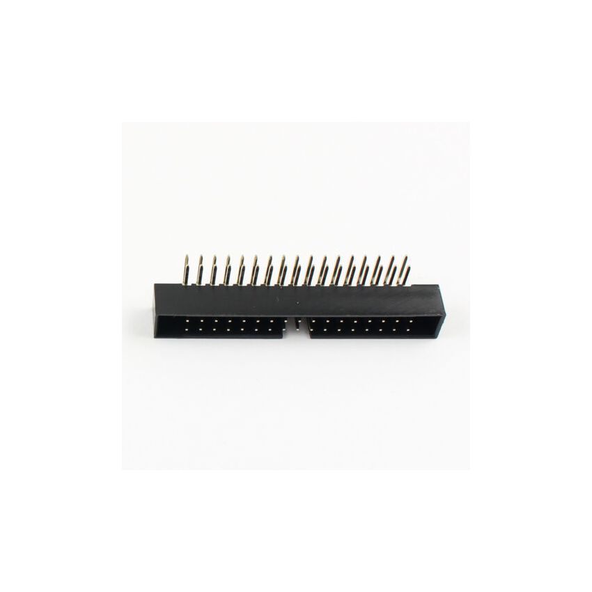 IDC Connector,2.54mm,M,34-Pin,Angled
