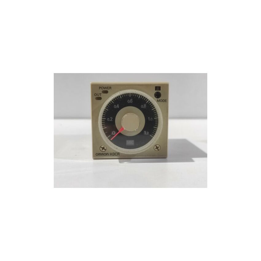 H3CR-A8 Timer – 1.2s to 300h, 100-240VAC, DPDT Relay Output