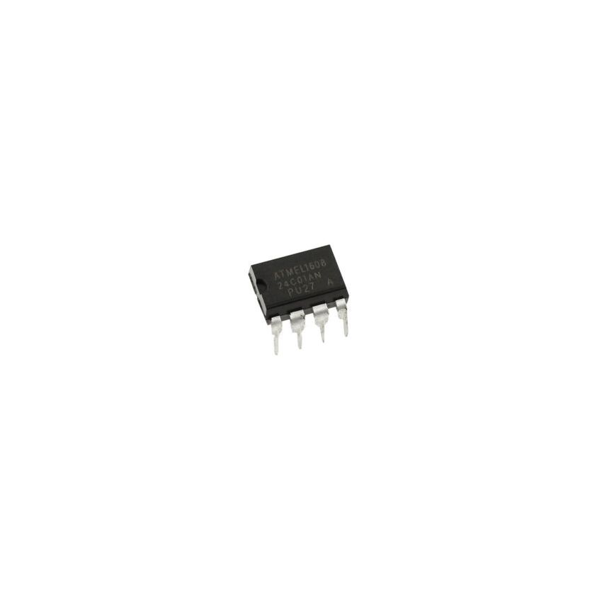 AT24C01A-PU, 1K-bit Serial EEPROM, 2.7V-5.5V, DIP-8
