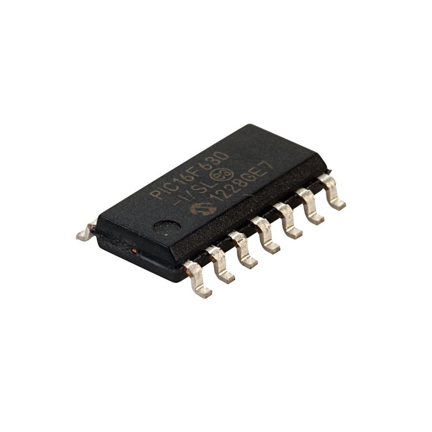 PIC16F630-I/SL, Microcontroller IC, 14-SOIC