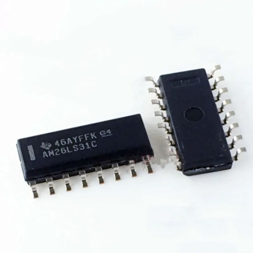 AM26LS31CD Quadruple Differential Line Driver, 5V Supply, 35ns Propagation Delay, SOIC-16 Package