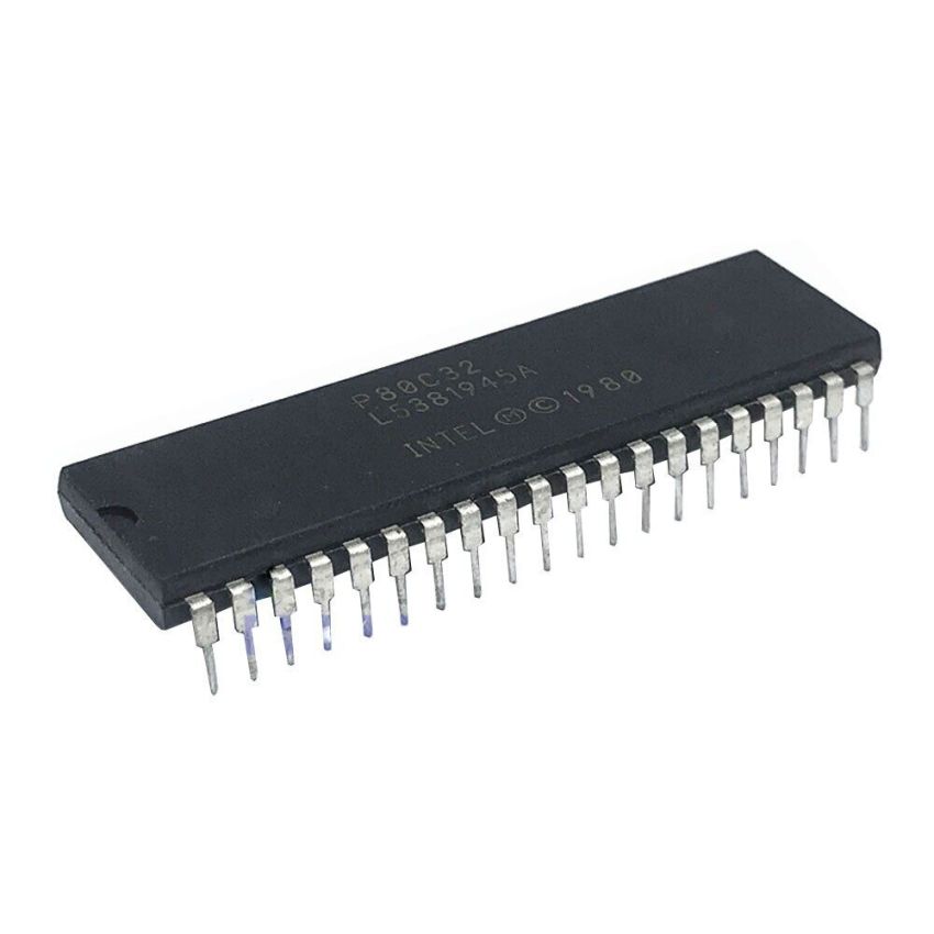 P80C32-25 Microcontroller DIP40 8-bit 8051 CPU 25MHz No On-Chip ROM