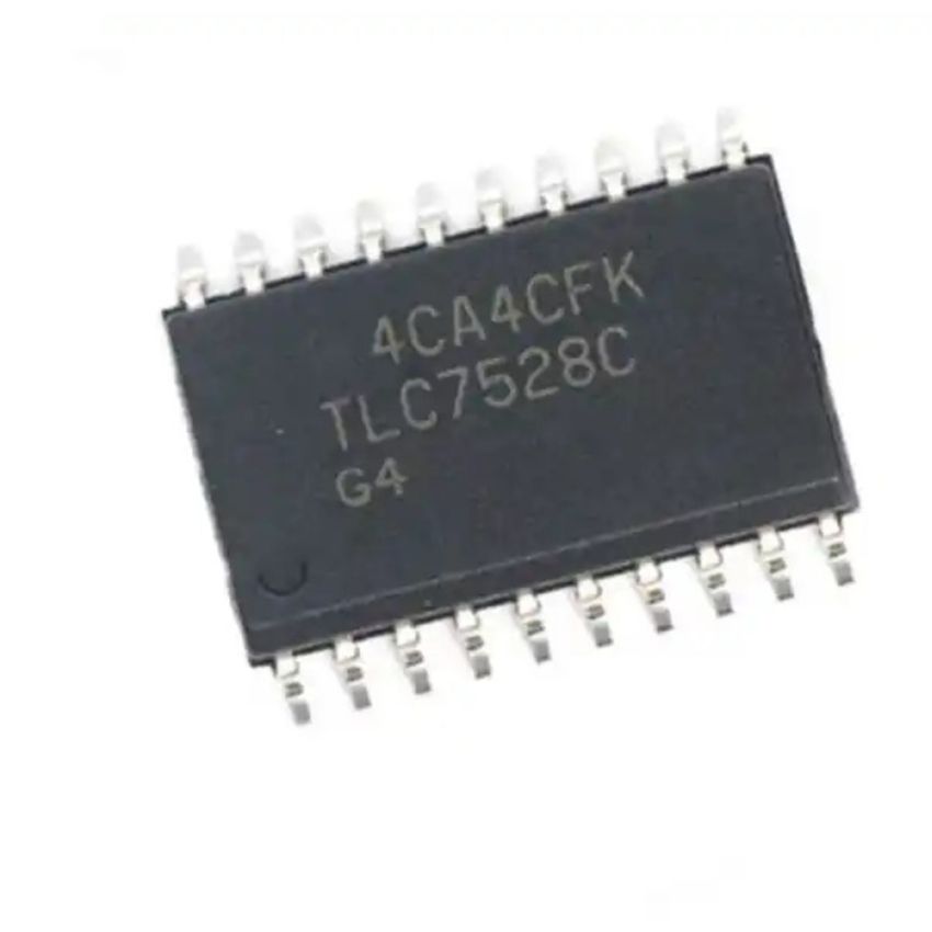 TLC7528C,Dual 8-Bit,Multiplying Digital-to-Analog Converter, SOP-24