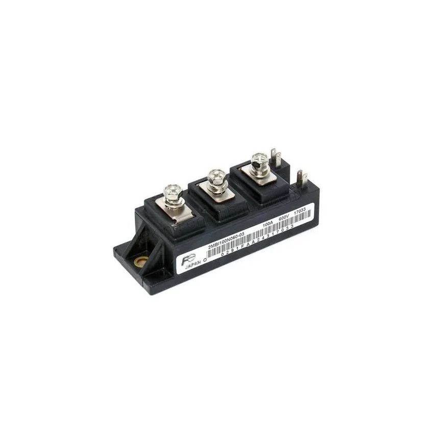 2MBI100N-060, 100A 600V Dual IGBT Module, Chassis Mount