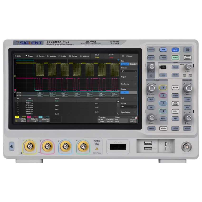 Siglent Technologies SDS2204X Plus Oscilloscope