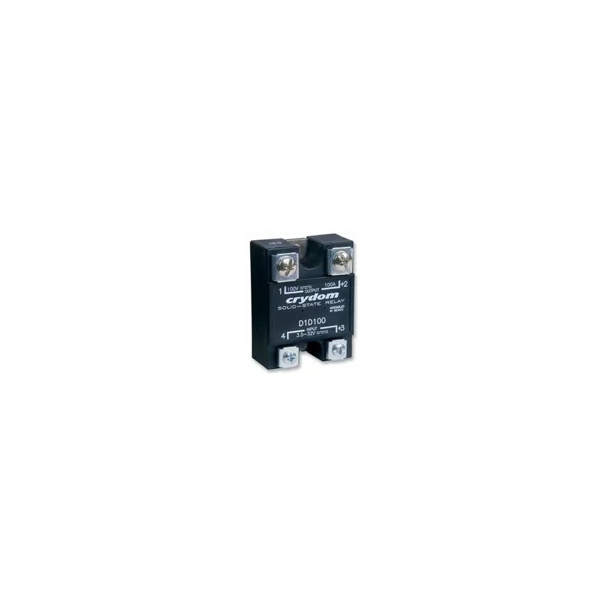 D1D100 Solid State Relay – SPST-NO, 100 A, 100 VDC, Panel Mount