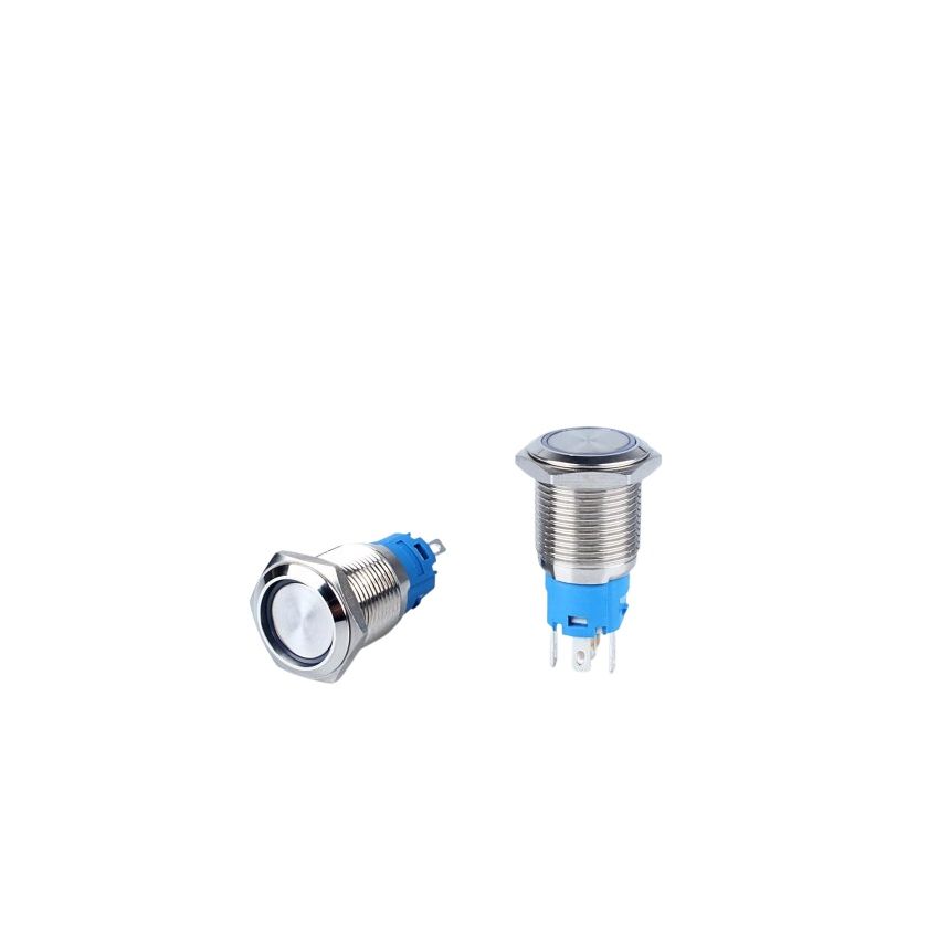 16A-P11D/E, Illuminated Pushbutton Switch, Panel Mount Package