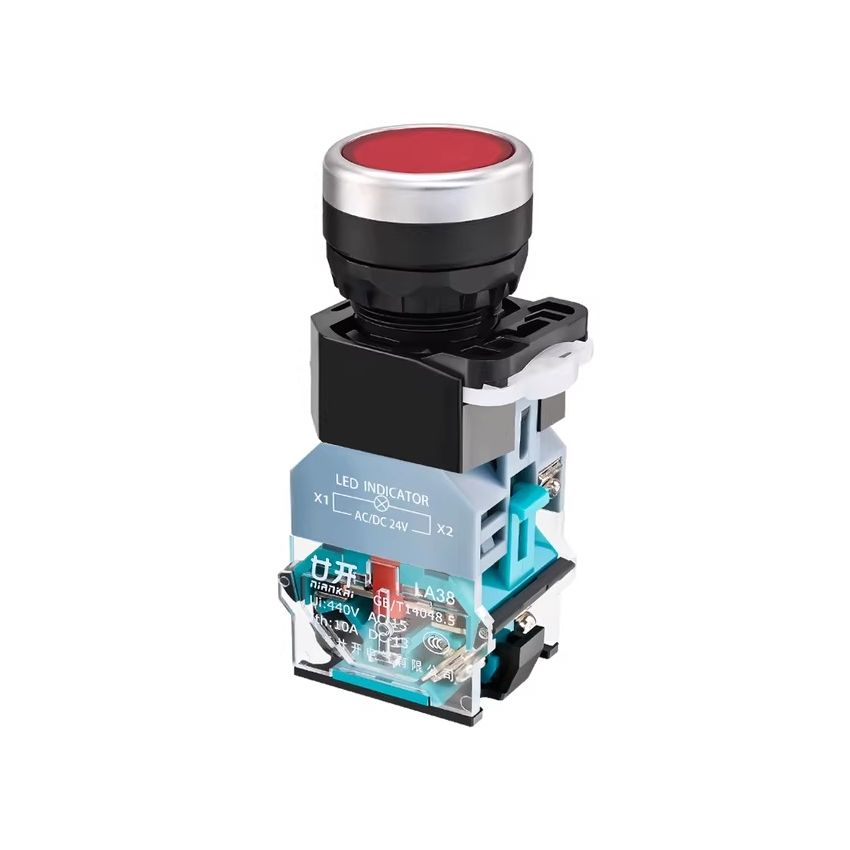 CB16AJ-11D, Illuminated Pushbutton Switch, Panel Mount