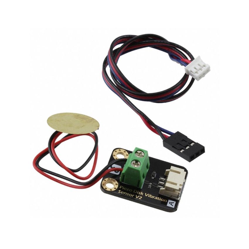 DFR0052, Analog Piezo Disk Vibration Sensor Board
