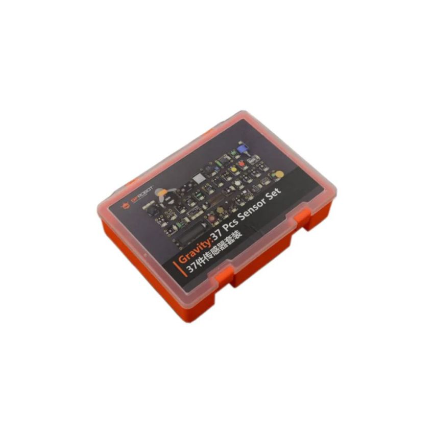 KIT0150, Gravity: 37 PCS Sensor Set for Arduino / Raspberry Pi