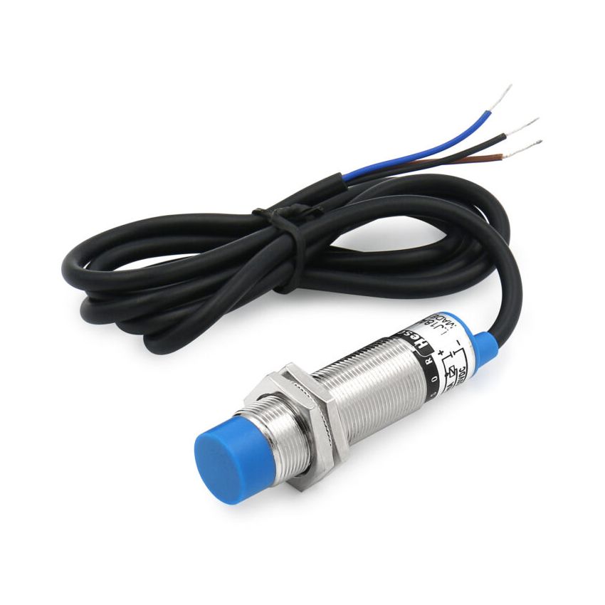 LJ18A3-8-Z/AY,Inductive Proximity Sensor,8mm Detection Range, 6-36VDC, PNP NO Output